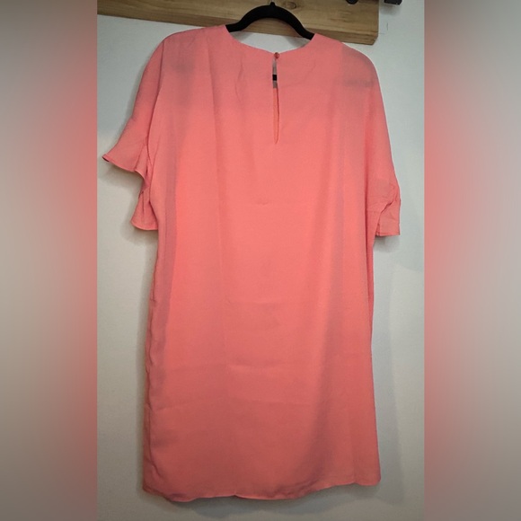 NWT THREE EIGHTY TWO PEACH COLORED DRESS SIZE LARGE - Picture 3 of 6
